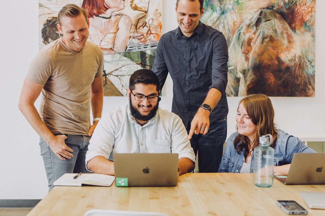 diverse tech team brainstorming